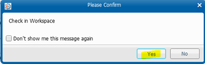 Confirm Check In