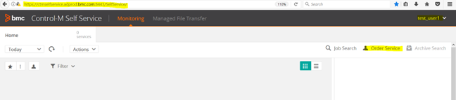 Self-Service Login