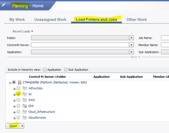 Open SMART Folder