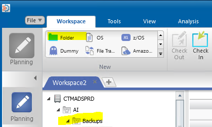 Create New Folder
